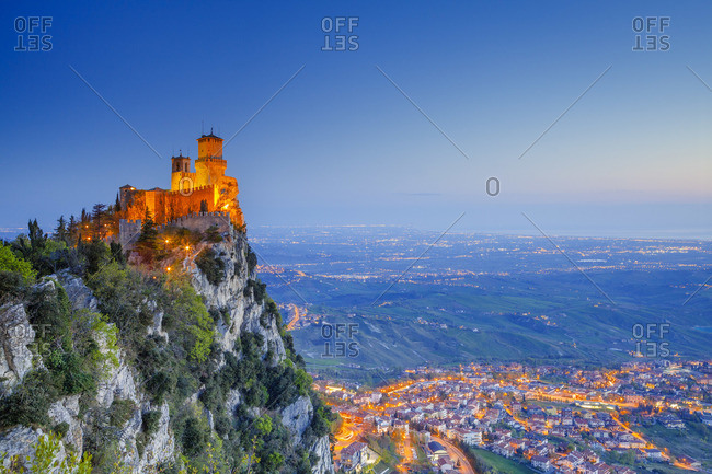 Guaita Fortress in San Marino