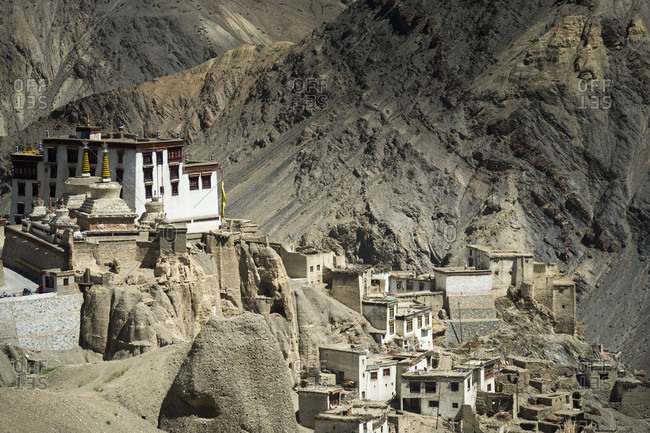 The Kamayura Gompa monastery photo from the Offset Collection