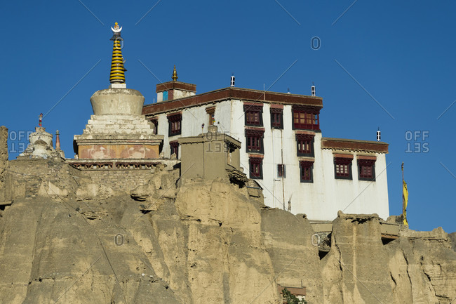 The Kamayura Gompa monastery photo from the Offset Collection