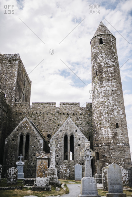 July 19, 2018: Round Tower and Cormac's Chapel, Rock of Cashel, Ireland