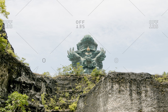 Garuda Wisnu Kencana statue on Bali in Indonesia