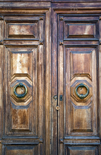 house doors stock photos - OFFSET