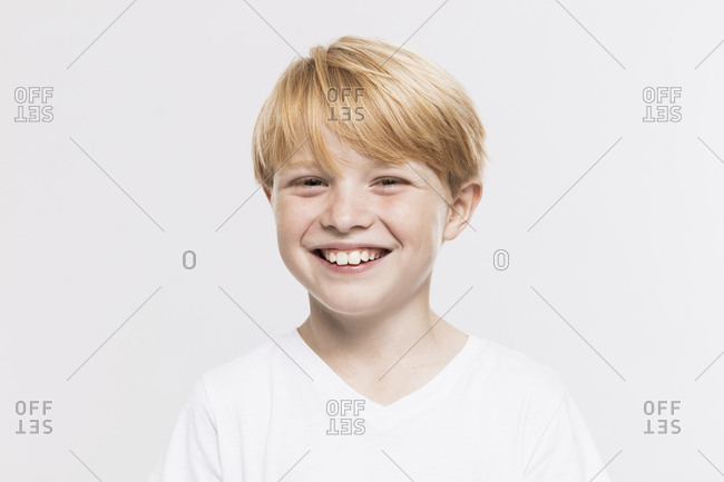 Cute red and blonde haired boy - wide 4