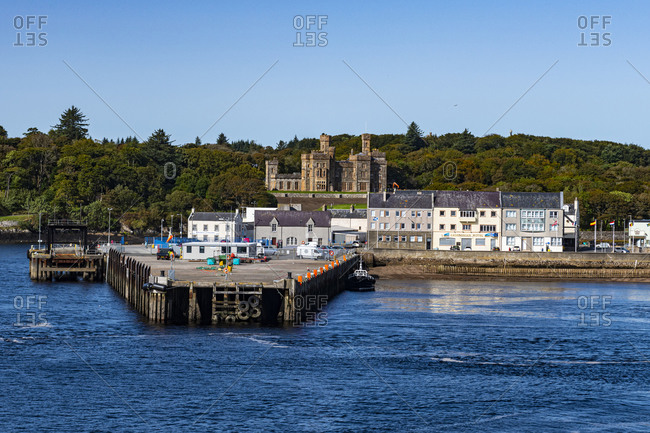 September 16, 2020: Harbor of Stornoway, Isle of Lewis, Outer Hebrides, Scotland, United Kingdom, Europe