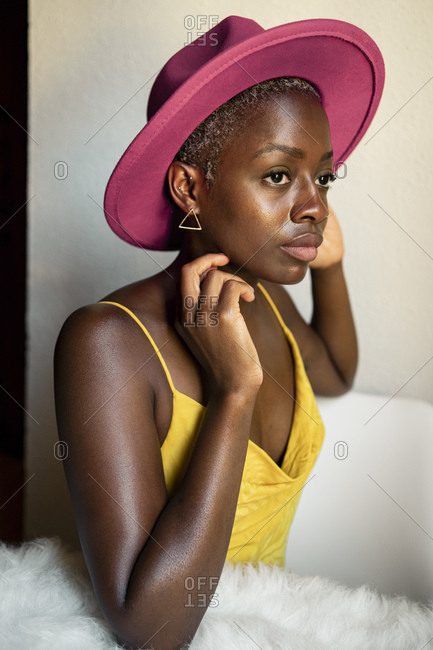 fur hat stock photos - OFFSET