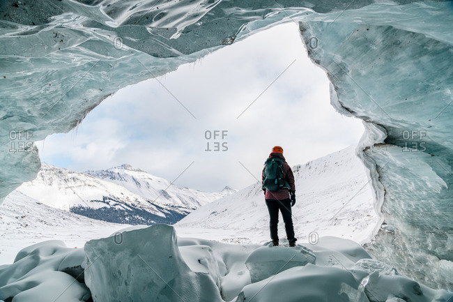 Exploring Ice Caves In The Canadian Rockies