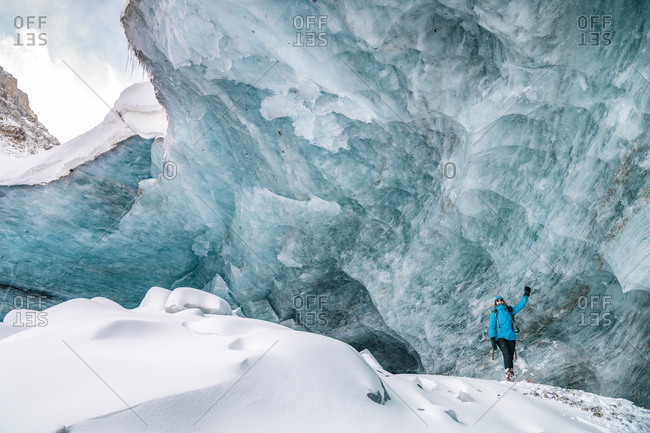 Exploring Ice Caves In The Canadian Rockies