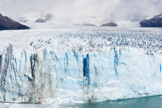Idyllic view of perito moreno glacier, patagonia, argentina