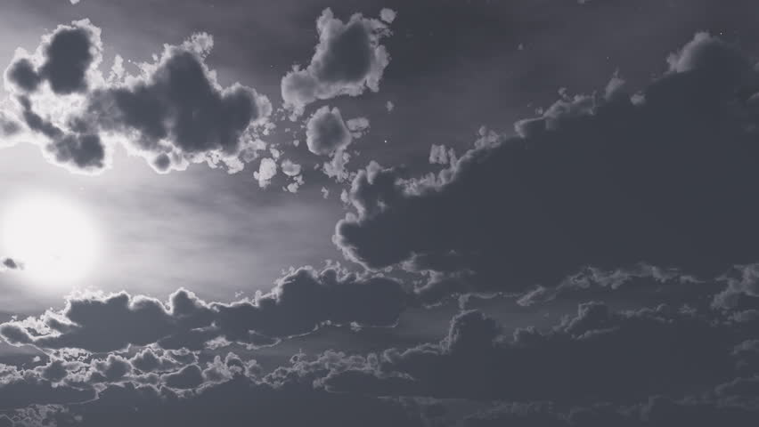 4K Passing under Oulu Finland Highway Road Sign at Night Photo Realistic 3D Animation with Matte 4K 4096x2304 ultra high definition