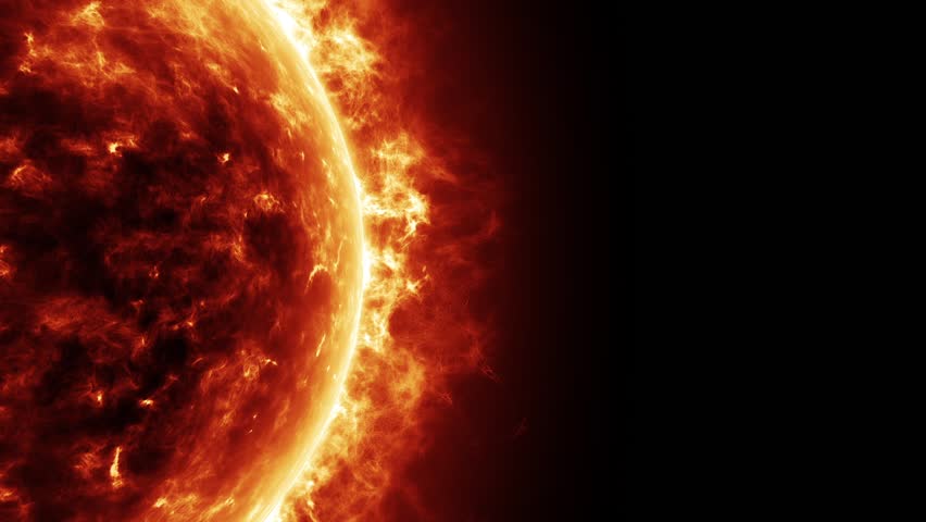 Realistic Sun Surface Animation with Stock Footage Video (100% Royalty ...