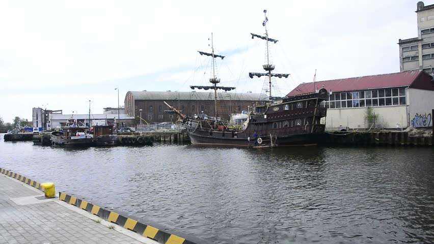 Fishing port of Ustka