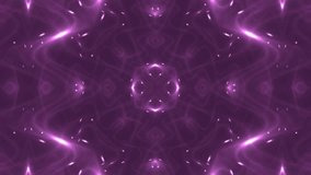 Fractal pink kaleidoscopic background. Background motion with fractal design. Disco spectrum lights concert spot bulb. More sets footage in my portfolio.