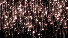 Rose gold glitter particles slow down. Glowing sparkles background.  - Powered by Shutterstock - Get 15% off with code: PIKWIZARD15