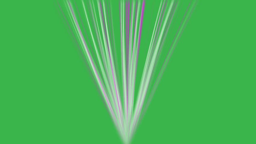 Light rays on green screen background animation. Abstract beams party  entertainment HD footage. Royalty-Free Stock Footage #1005620686