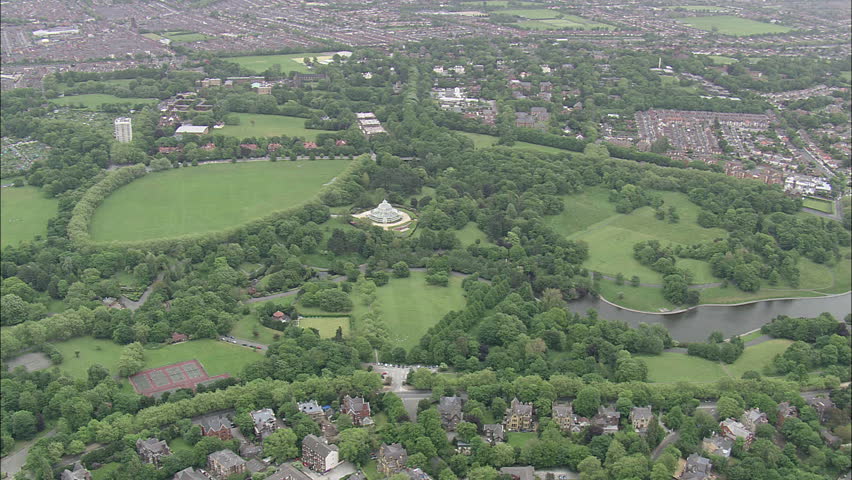 AERIAL United Kingdom-Sefton Park, Liverpool 2007