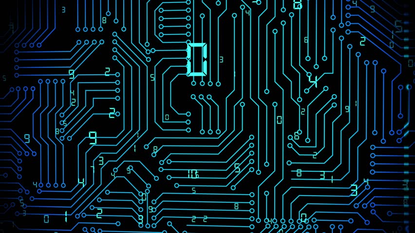 The Microchip, the Chip, the Stock Footage Video (100% Royalty-free