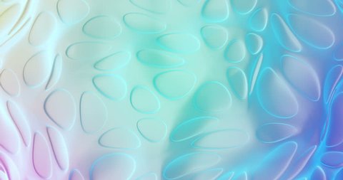 holey texture, pastel background loop animation