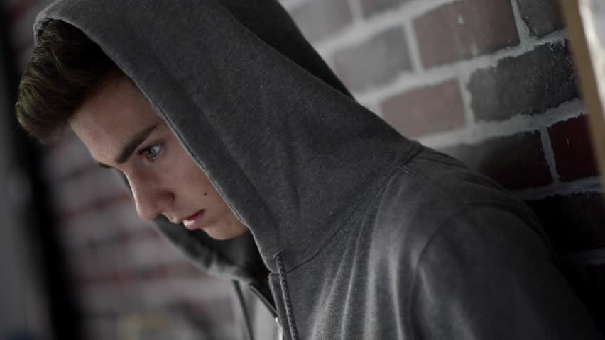 hooded boy