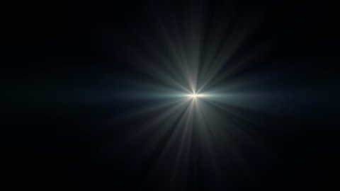 horizontal blue sun star moving lights optical lens flares shiny animation art background - new quality natural lighting lamp rays effect dynamic colorful bright video footage