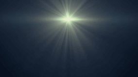 blue sun star rays lights optical lens flares shiny animation art background - new quality natural lighting lamp rays effect dynamic colorful bright video footage