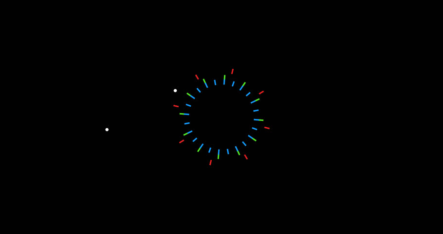 Flat motion graphic firework in PNG format with alpha transparency channel background. Happy celebration design.