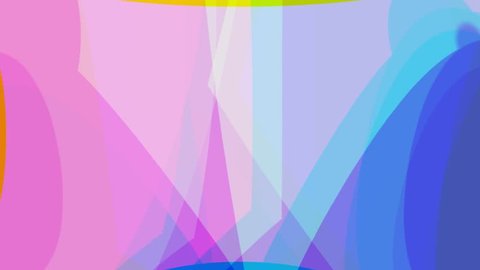 polygon soft pastel colors shape abstract background animation New quality retro vintage universal motion dynamic animated colorful joyful dance music video footage loop