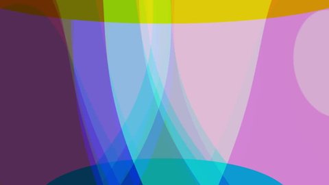 soft pastel colors shape abstract background animation New quality retro vintage universal motion dynamic animated colorful joyful dance music video footage loop