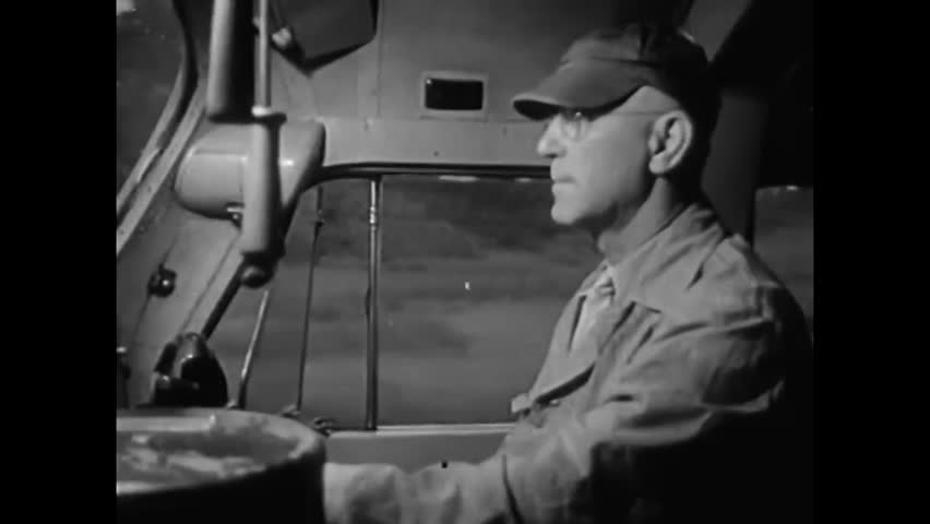 CIRCA 1940s - The train passes over the Harper\xD5s Ferry from Maryland to West Virginia. At meal time, passengers can eat in the dining car.