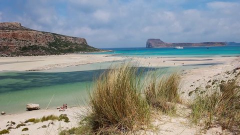 balos beach crete island greece sea