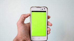 green screen on smart phone