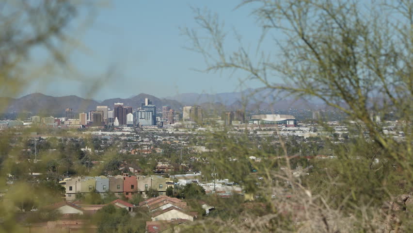Phoenix Cityscape, view of the Phoenix downtown. 
