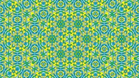 Colorful looping kaleidoscope sequence. Abstract motion graphics background.