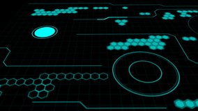 HUD Futuristic Spin Circle Future Communication Concept Background. Green Graphic Motion Abstract Hexagon And Connection Circuit Board Trace Running Loading Idea Design.
 - Powered by Shutterstock - Get 15% off with code: PIKWIZARD15