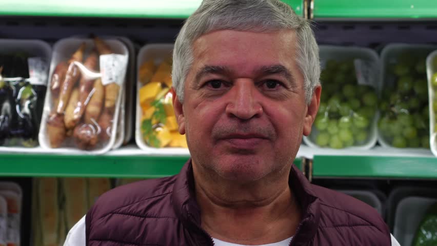 Mature Man Doing Cheap Gesture Hand