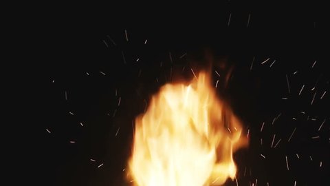 Fire Amber And Sparks Stock Footage Video 100 Royalty Free 4743071 Shutterstock