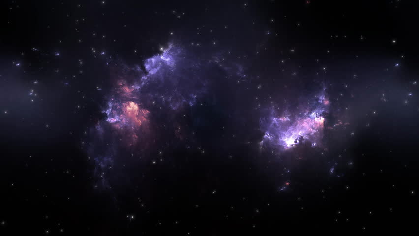 Flying through nebula and star fields in deep space Royalty-Free Stock Footage #1006982950