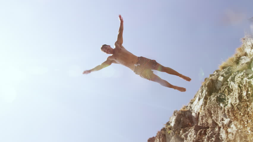 Nude Cliff Diving