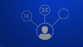 Animated Social Network  - Powered by Shutterstock - Get 15% off with code: PIKWIZARD15