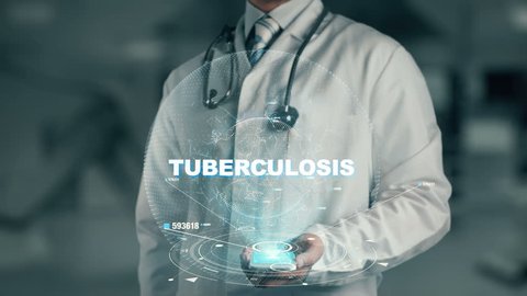 Doctor holding in hand Tuberculosis (2nd)