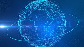Animation of Global network. - Powered by Shutterstock - Get 15% off with code: PIKWIZARD15
