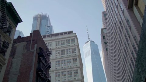 NEW YORK, NY - DEC-06-2017:One World Trade Center (Freedom Tower), Nyc