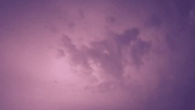 Nature Environment cloud sky, Dark purple clouds day to night time lapse. Purple black skies pass fly sky background. Dramatic with stormy weather, Grey, gray, blue, black clear moving fast. 4K.