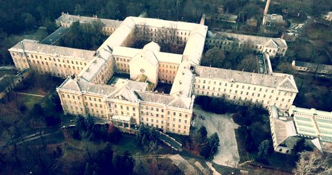 Spooky abandoned psychiatric hospital
