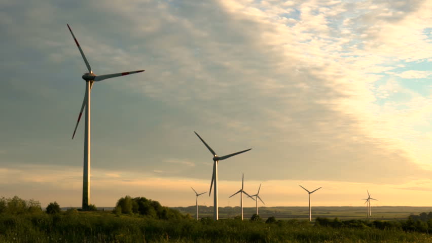 Wind Energy ,wind Power , Stock Footage Video (100% ...