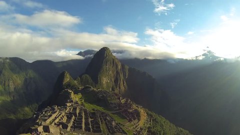 Machu Picchu Rare Sunrise Timelapse