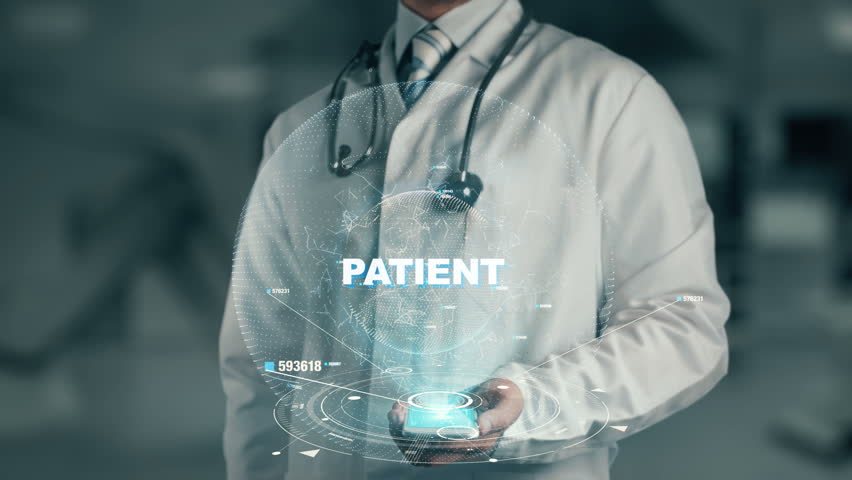 Doctor holding in hand Patient | Shutterstock HD Video #1007123938