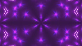 Abstract background with VJ Fractal violet kaleidoscopic. 3d rendering digital backdrop. 4k animation