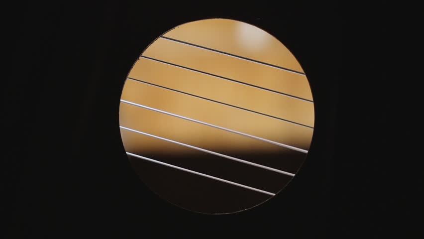 Playing Guitar_ver.04 - view from the inside - Realtime shoot