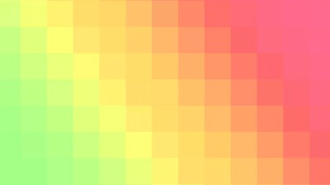 Colorful pixelated gradient animation