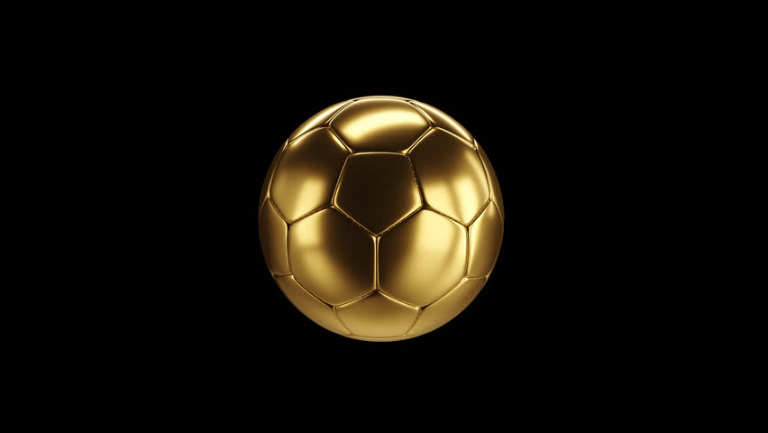 Golden Soccer Ball Rotating Golden Stock Footage Video 100 Royalty Free Shutterstock